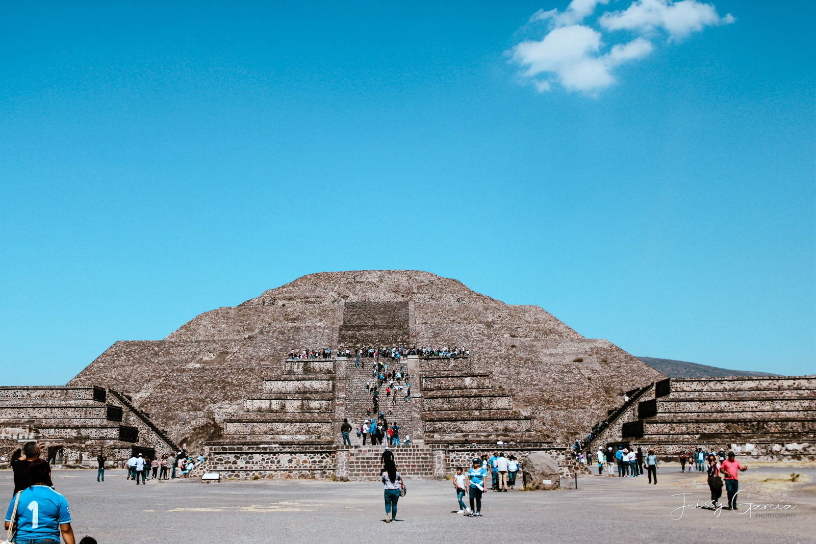 Pirámide de la Luna. Ciudad de México. 